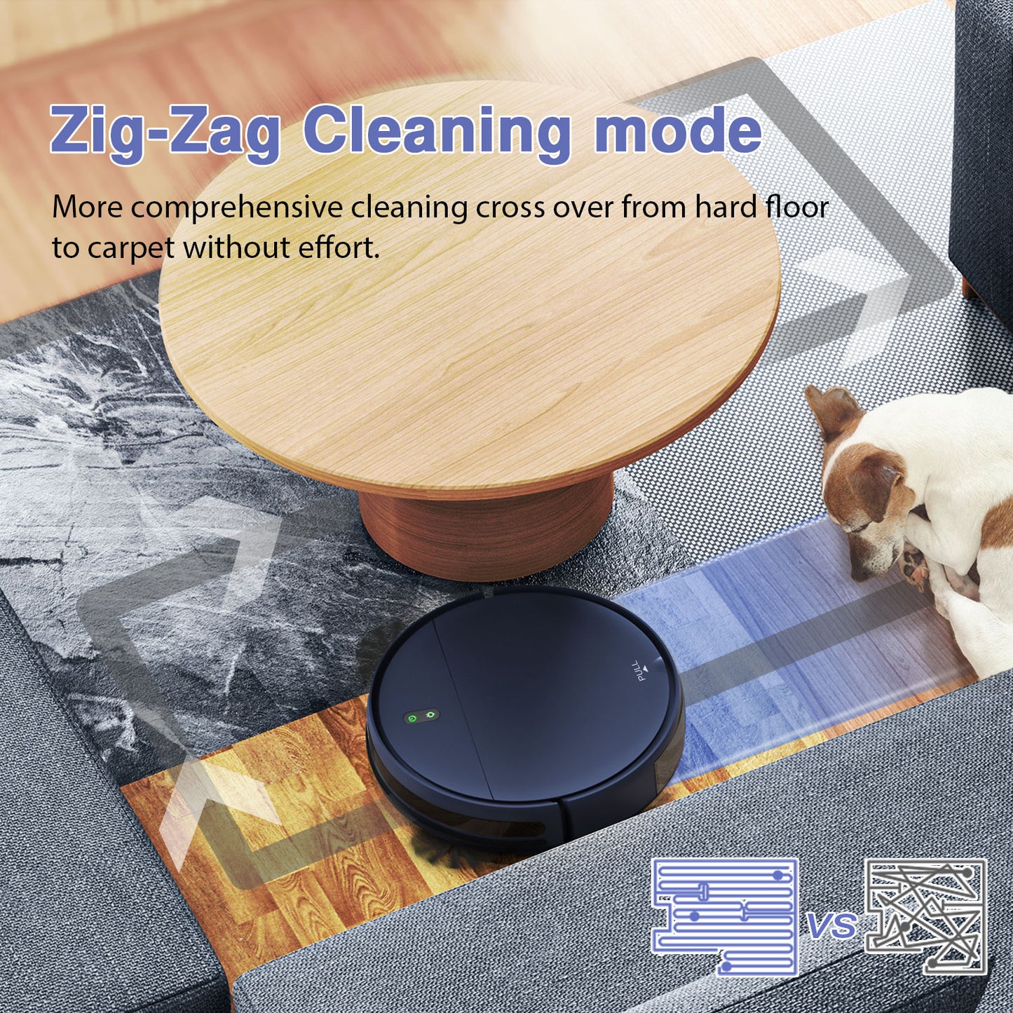 ONSON Robot Vacuum Cleaner, Robot Vacuum and Mop Combo with WIFI/Alexa for Pet Hair and Hard Floor