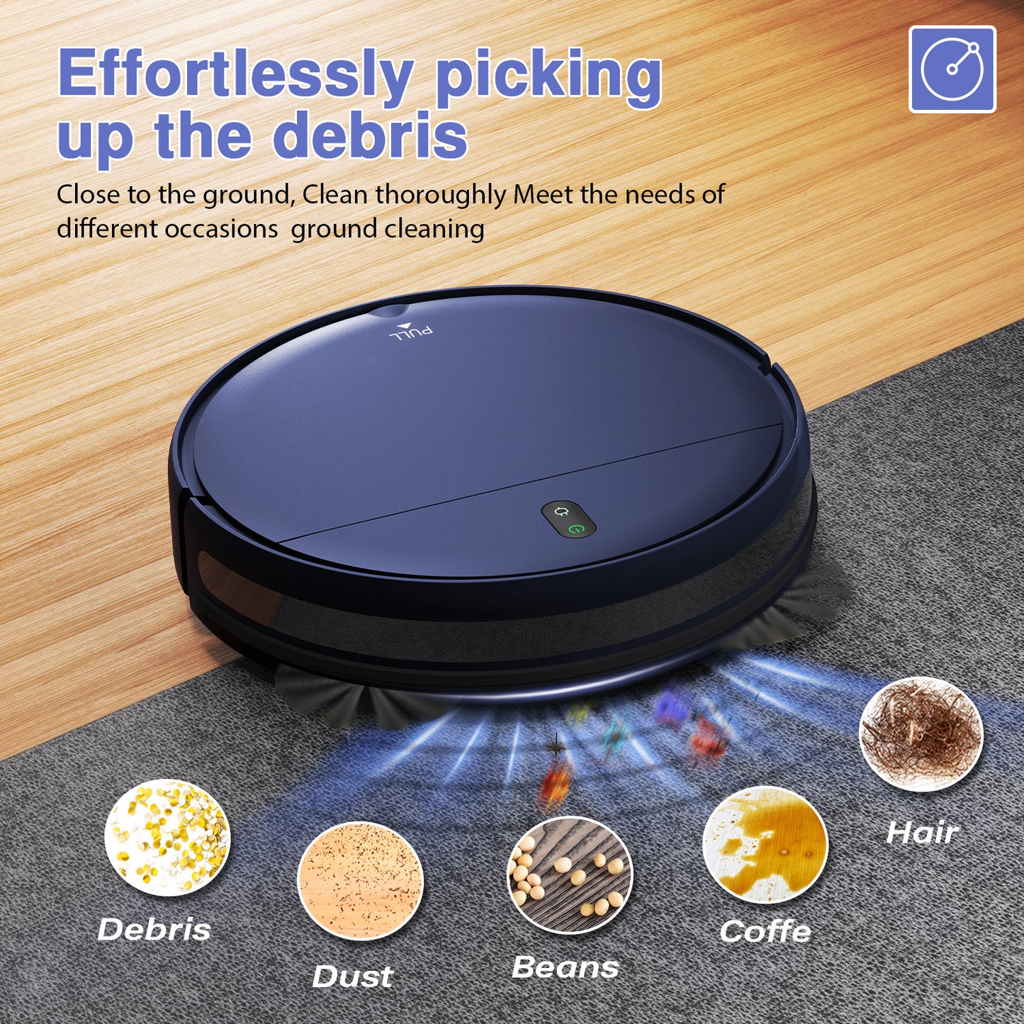 ONSON Robot Vacuum Cleaner, Robot Vacuum and Mop Combo with WIFI/Alexa for Pet Hair and Hard Floor
