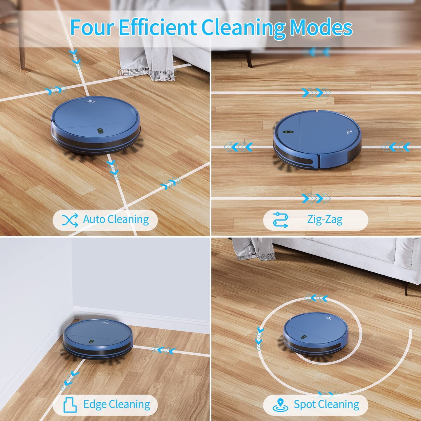 ONSON Robot Vacuum Cleaner, Robot Vacuum and Mop Combo with WIFI/Alexa for Pet Hair and Hard Floor