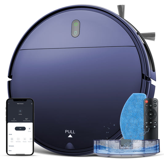 ONSON Robot Vacuum Cleaner, Robot Vacuum and Mop Combo with WIFI/Alexa for Pet Hair and Hard Floor