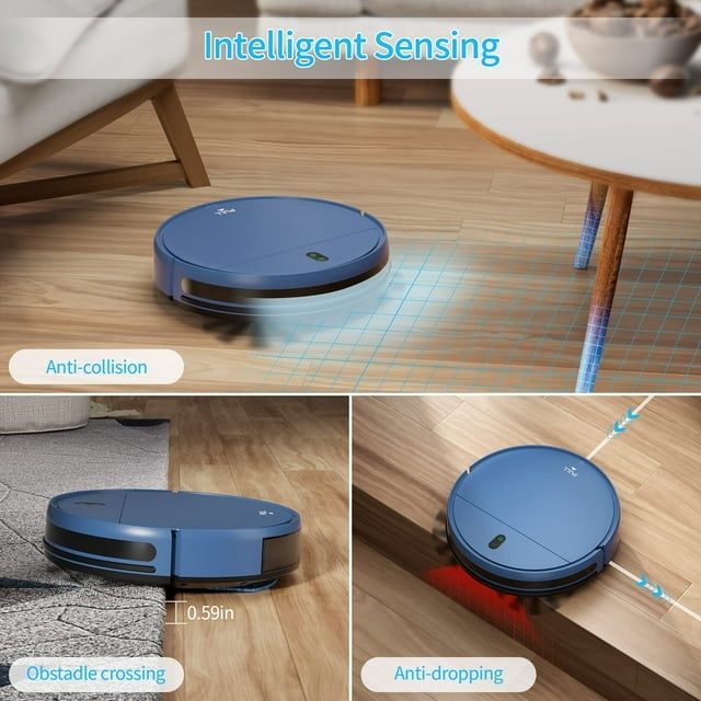 ONSON Robot Vacuum Cleaner, Robot Vacuum and Mop Combo with WIFI/Alexa for Pet Hair and Hard Floor