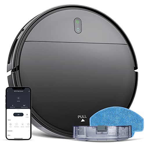 ONSON Robot Vacuum Cleaner, 2 in 1 Robot Vacuum and Mop Combo, With WIFI Connection For Pet Hair, Hard Floor