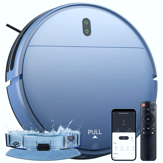 ONSON Robot Vacuum Cleaner, Robot Vacuum and Mop Combo with WIFI/Alexa for Pet Hair and Hard Floor